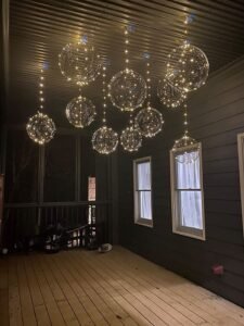 led balloon decor